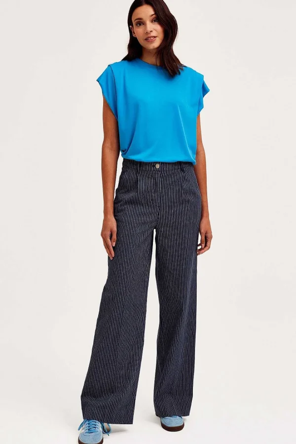 Cks Fashion Pamina Short Sleeve T-Shirt In Blue*Women Tops & Blouses