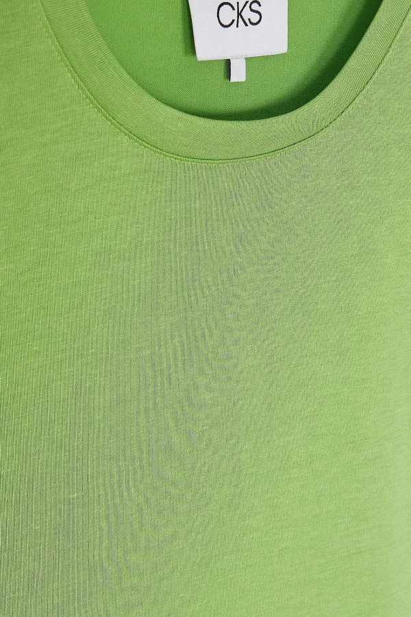 Cks Fashion Pamina Short Sleeve T-Shirt In Green*Women Tops & Blouses