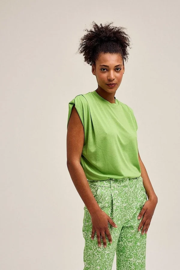 Cks Fashion Pamina Short Sleeve T-Shirt In Green*Women Tops & Blouses