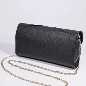 SOUL Accessories Panel Detail Clutch In Black* Teenager