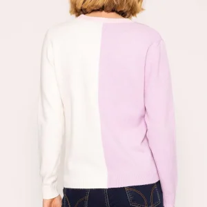 Kelly & Grace Weekend Panel Knit In Lilac*Women Jumpers & Cardigans
