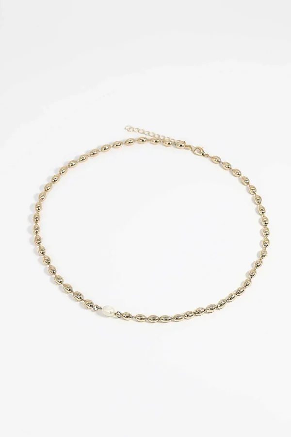 Soul Jewellery Pearl And Gold Necklace*Women As Seen On Social