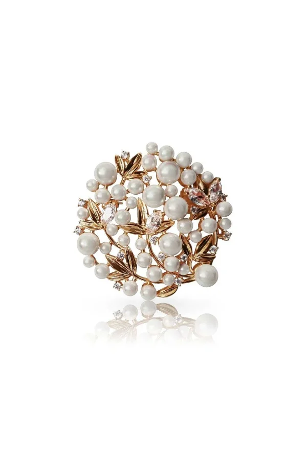 Tipperary Crystal Jewellery Pearl Brooch* Boxed Gifts