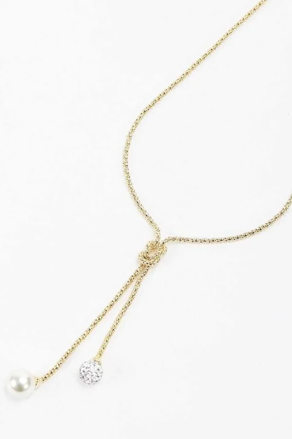 Joularie Pearl Lariat Necklace* Boxed Gifts