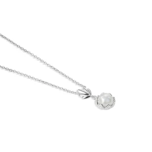 Newbridge Silverware Jewellery Pearl Leaf Pendant* Boxed Gifts