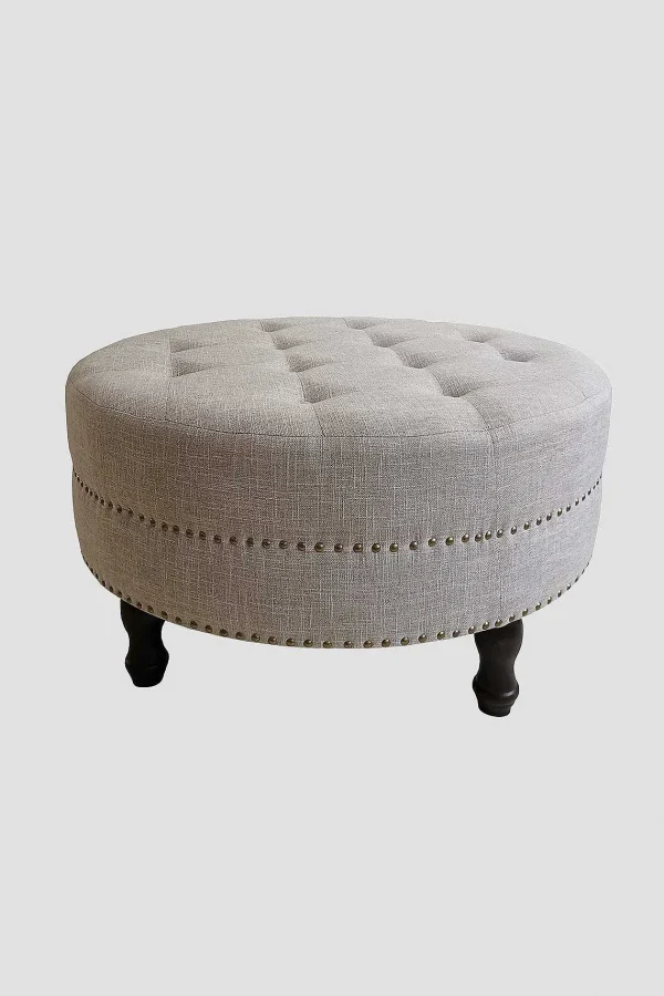 Carraig Donn HOME Pearl Oversized Ottoman Stool* Homeware