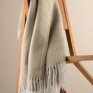 Galway Crystal Pearl Sage Throw* Homeware