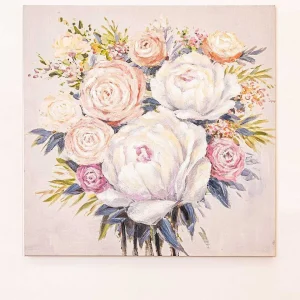Carraig Donn HOME Peony Bouquet Canvas Wall Art* Homeware