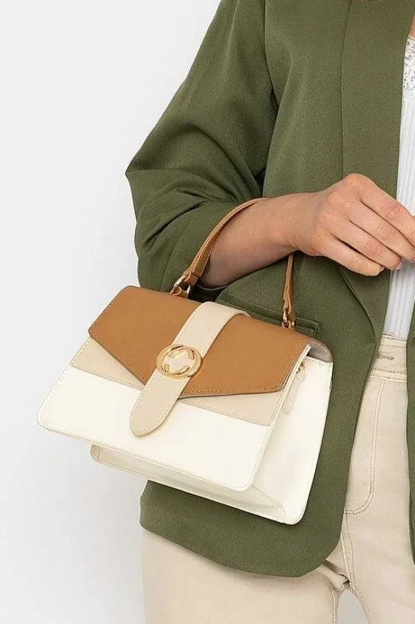 SOUL Accessories Petite Contrast Tote Bag In Beige*Women As Seen On Social