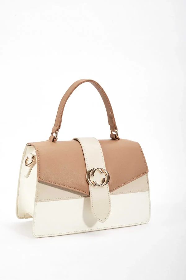 SOUL Accessories Petite Contrast Tote Bag In Beige*Women As Seen On Social