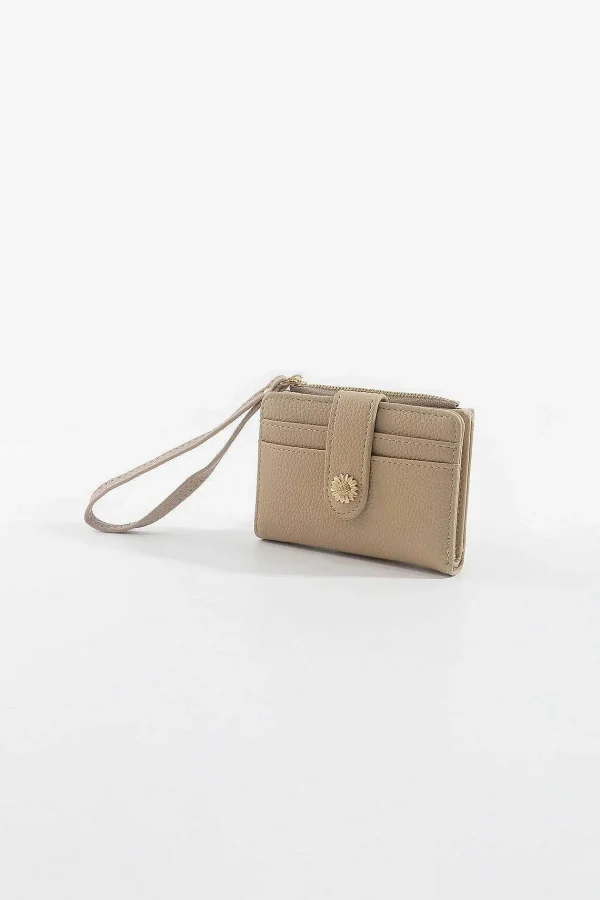 SOUL Accessories Petite Flower Clasp Purse In Cream* Accessories