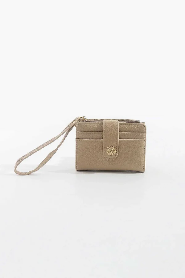 SOUL Accessories Petite Flower Clasp Purse In Cream* Accessories