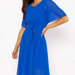 Pala D'oro Philipa Blue Midi Dress* Sale Dresses