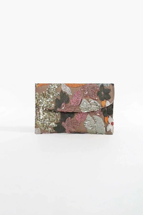 SOUL Accessories Pink Embellished Clutch Bag* Accessories