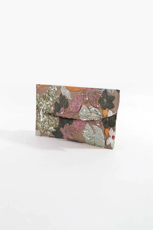 SOUL Accessories Pink Embellished Clutch Bag* Accessories