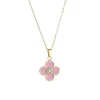 Knight & Day Pink Floral Pendant Necklace* Boxed Gifts