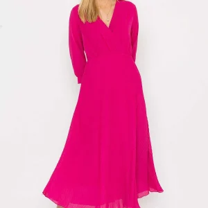 Pala D'oro Pink Hannah Midi Dress*Women Dresses & Jumpsuits