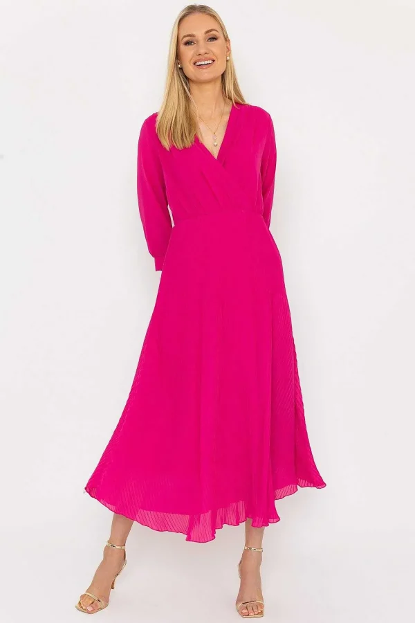 Pala D'oro Pink Hannah Midi Dress*Women Dresses & Jumpsuits
