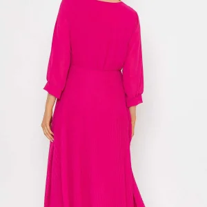 Pala D'oro Pink Hannah Midi Dress*Women Dresses & Jumpsuits