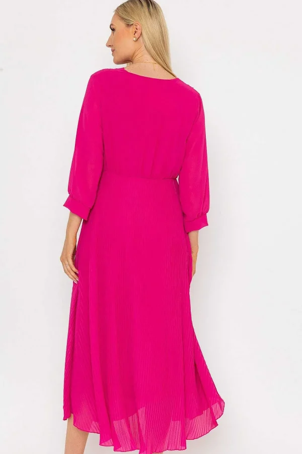 Pala D'oro Pink Hannah Midi Dress*Women Dresses & Jumpsuits