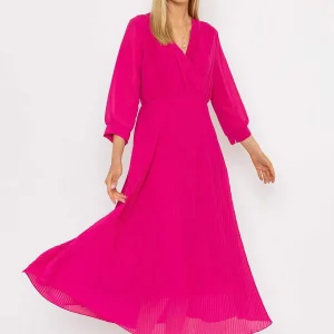 Pala D'oro Pink Hannah Midi Dress*Women Dresses & Jumpsuits