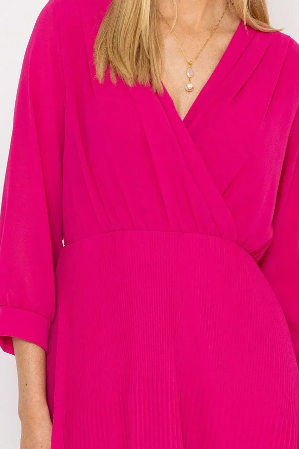 Pala D'oro Pink Hannah Midi Dress*Women Dresses & Jumpsuits