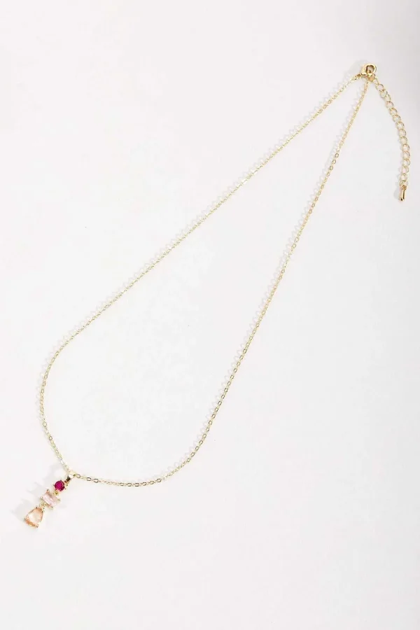 Soul Jewellery Pink Jewel Necklace* Boxed Gifts