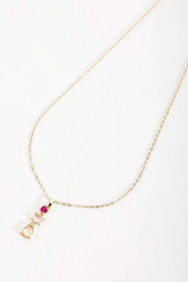 Soul Jewellery Pink Jewel Necklace* Boxed Gifts