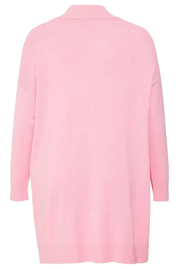 Simple Wish Pink Knitted Cardigan*Women Jumpers & Cardigans