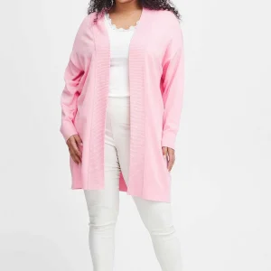 Simple Wish Pink Knitted Cardigan*Women Jumpers & Cardigans