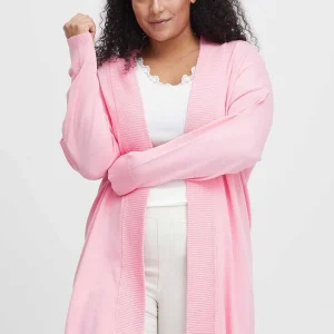 Simple Wish Pink Knitted Cardigan*Women Jumpers & Cardigans
