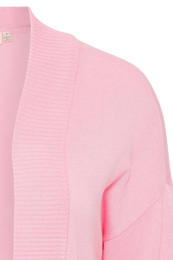 Simple Wish Pink Knitted Cardigan*Women Jumpers & Cardigans