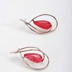 Soul Jewellery Pink Marble Earrings* Earrings