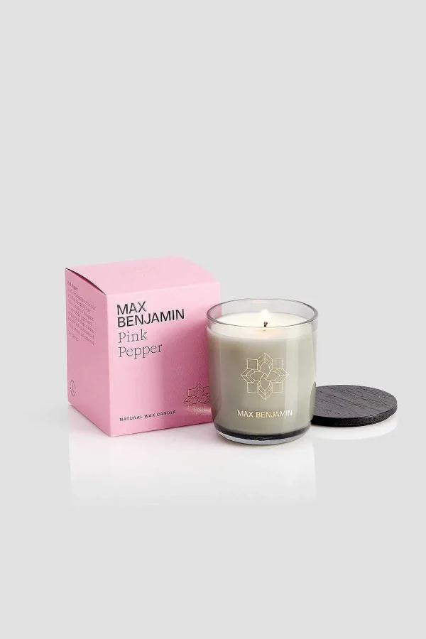 Max Benjamin Pink Pepper Natural Wax Candle* Homeware