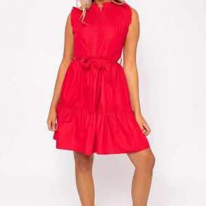 Kelly & Grace Weekend Pink Poplin Mini Dress* Sale Dresses