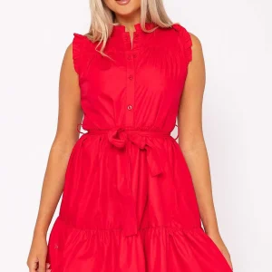 Kelly & Grace Weekend Pink Poplin Mini Dress* Sale Dresses