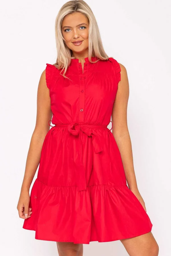 Kelly & Grace Weekend Pink Poplin Mini Dress* Sale Dresses