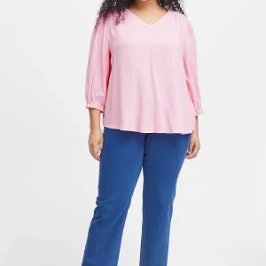 Simple Wish Pink Viscose Top*Women Tops & Blouses