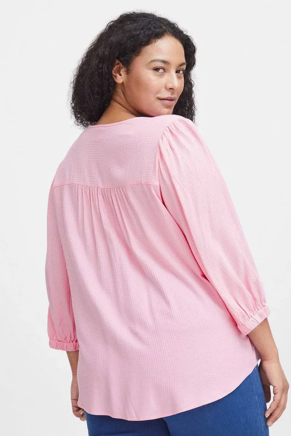 Simple Wish Pink Viscose Top*Women Tops & Blouses