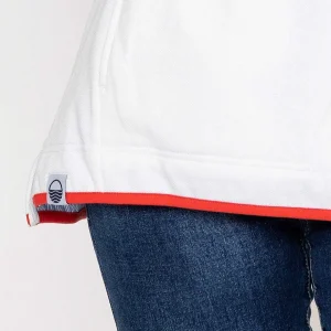 West Quay Pique Stripe Sweatshirt In Ecru*Women Hoodies & Sweatshirts