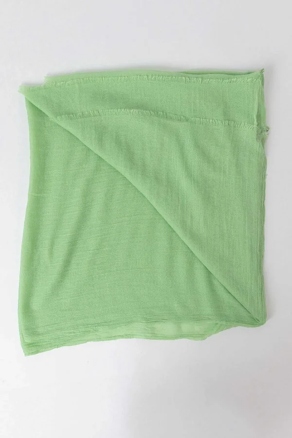Pala D'oro Accessories Plain Scarf In Mint* Accessories