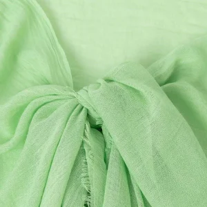 Pala D'oro Accessories Plain Scarf In Mint* Accessories
