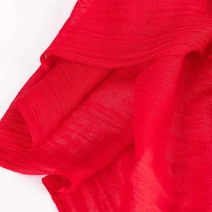 Pala D'oro Accessories Plain Scarf In Red* Accessories
