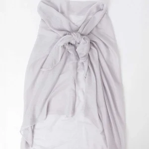 Pala D'oro Accessories Plain Scarf In Silver* Accessories