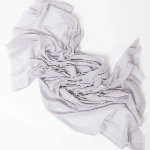 Pala D'oro Accessories Plain Scarf In Silver* Accessories
