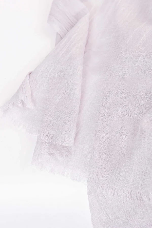 Pala D'oro Accessories Plain Scarf In Silver* Accessories