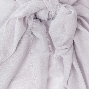 Pala D'oro Accessories Plain Scarf In Silver* Accessories