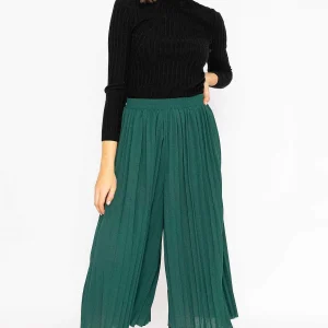 Rowen Avenue Pleated Wide Leg Pant In Green*Women Jeans & Trousers