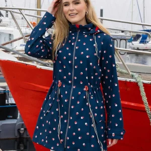 West Quay Polka Dot Print Bonded Jacket*Women Coats & Jackets