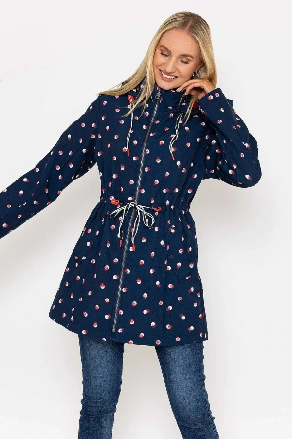 West Quay Polka Dot Print Bonded Jacket*Women Coats & Jackets
